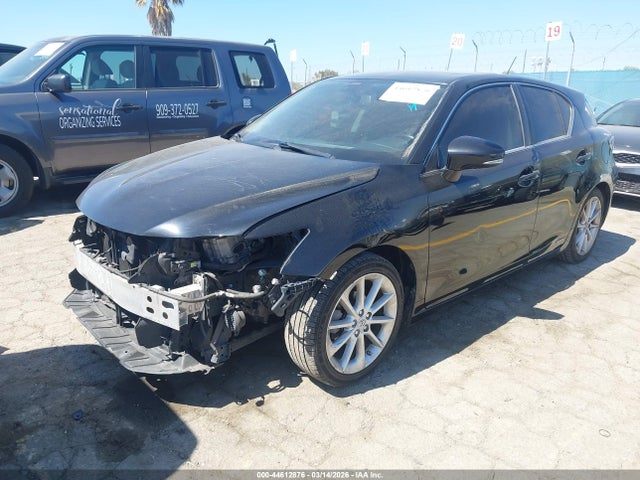 44612876 :رقم المزاد ، JTHKD5BH1C2085791 vin ، 2012 Lexus Ct 200h Premium مزاد بيع