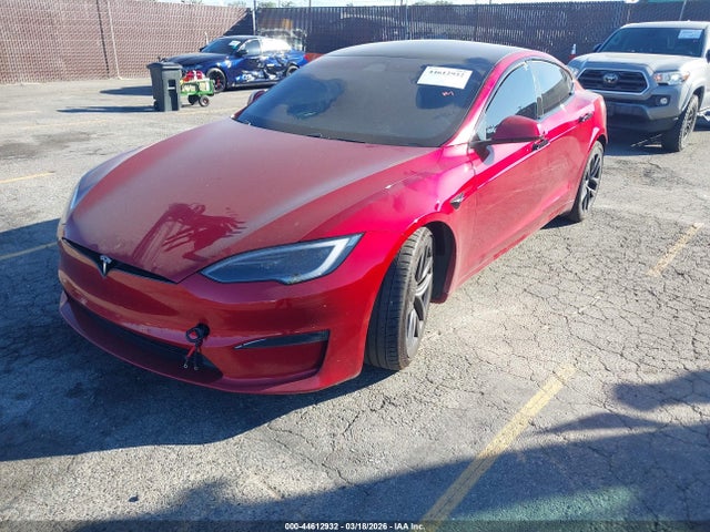 2023 Tesla Model S Plaid Tri Motor All-wheel Drive მანქანა იყიდება აუქციონზე, vin: 5YJSA1E65PF515046, აუქციონის ნომერი: 44612932