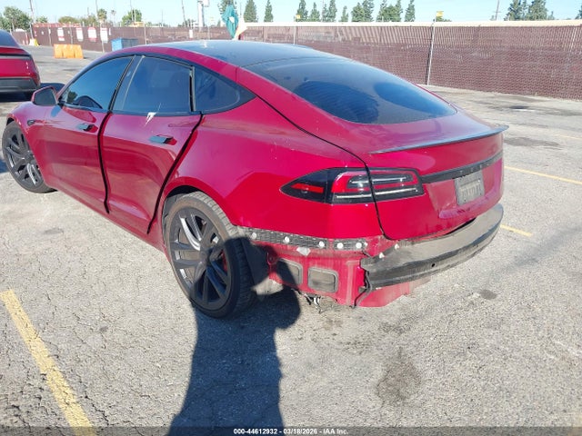 2023 Tesla Model S Plaid Tri Motor All-wheel Drive მანქანა იყიდება აუქციონზე, vin: 5YJSA1E65PF515046, აუქციონის ნომერი: 44612932