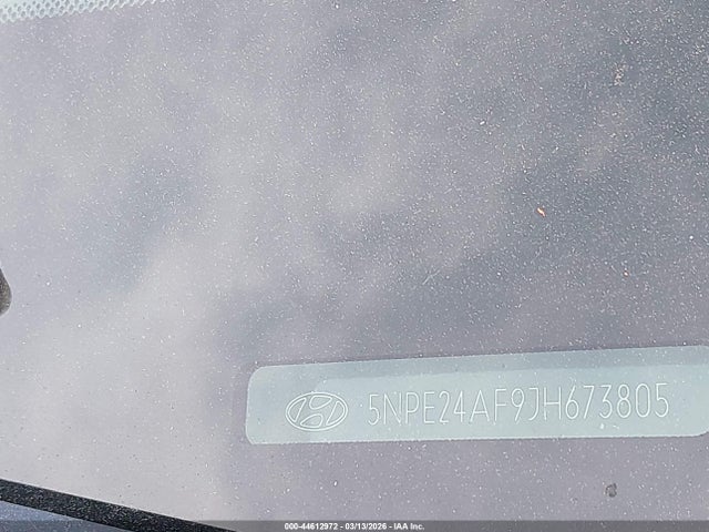 5NPE24AF9JH673805 Hyundai SONATA SE