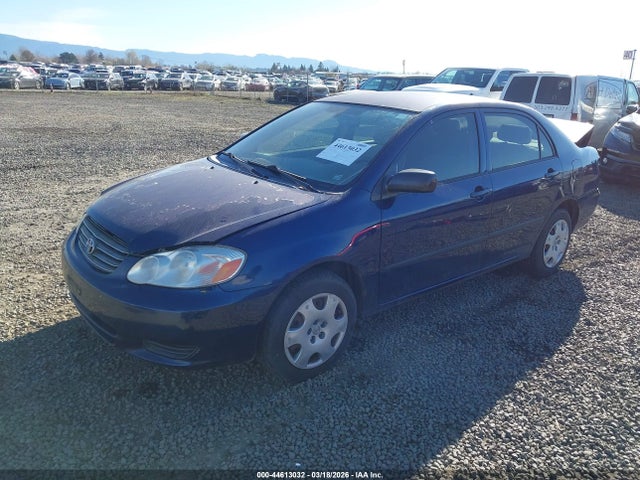 2003 Toyota Corolla Ce მანქანა იყიდება აუქციონზე, vin: JTDBR32E330051053, აუქციონის ნომერი: 44613032