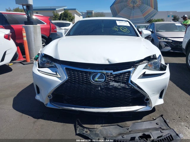 44613135 :رقم المزاد ، JTHHE5BC4G5013337 vin ، 2016 Lexus Rc 350 مزاد بيع