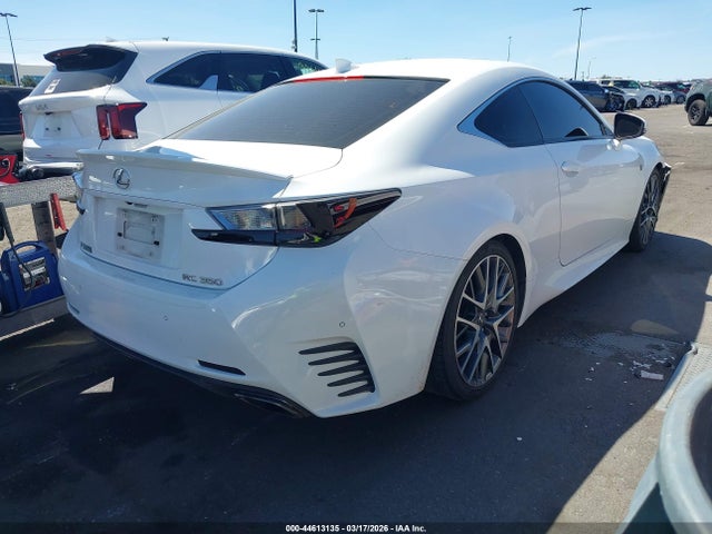 44613135 :رقم المزاد ، JTHHE5BC4G5013337 vin ، 2016 Lexus Rc 350 مزاد بيع