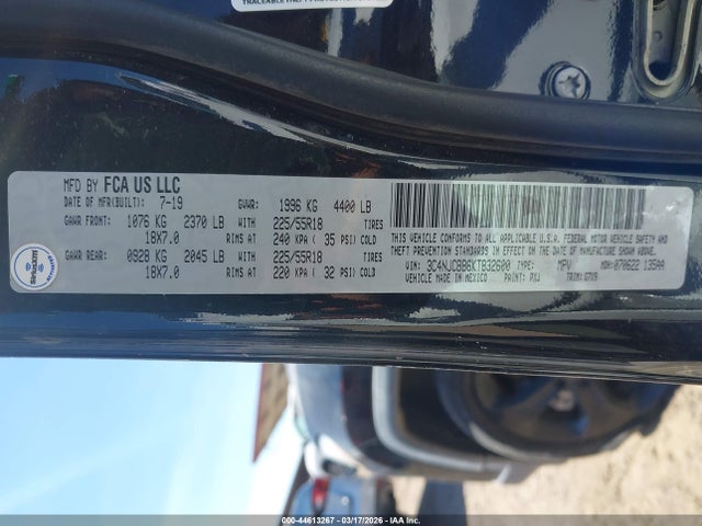 2019 JEEP COMPASS 3C4NJCBB6KT832600 Photo 8