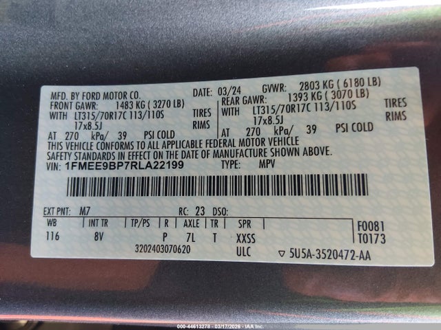 2024 FORD BRONCO 1FMEE9BP7RLA22199 Photo 8