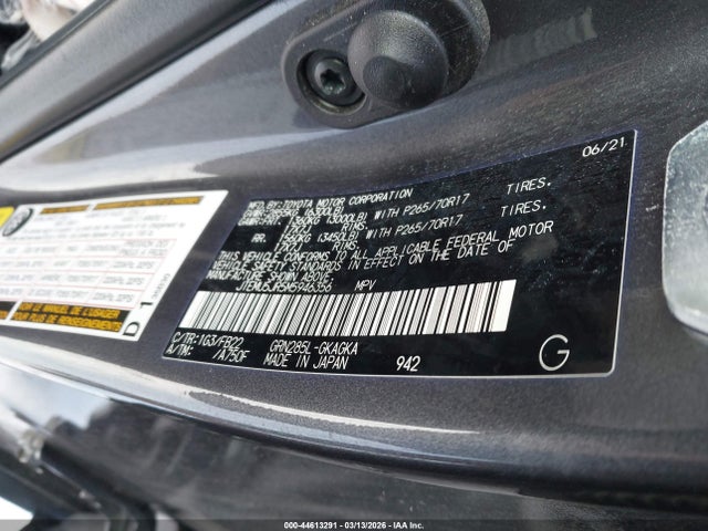 JTEMU5JR5M5946356 Toyota 4RUNNER SR5