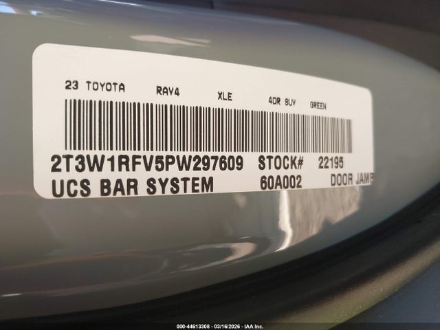 2023 TOYOTA RAV4 2T3W1RFV5PW297609 Photo 8