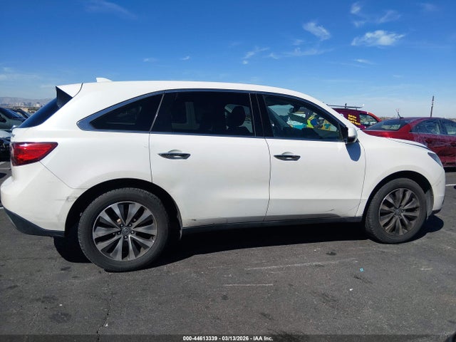 Продаж на аукціоні авто 2016 Acura Mdx Technology   Acurawatch Plus Packages/technology Package, vin: 5FRYD4H47GB014493, номер лоту: 44613339