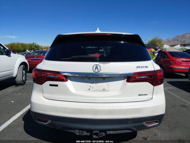Продаж на аукціоні авто 2016 Acura Mdx Technology   Acurawatch Plus Packages/technology Package, vin: 5FRYD4H47GB014493, номер лоту: 44613339