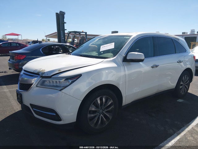 Продаж на аукціоні авто 2016 Acura Mdx Technology   Acurawatch Plus Packages/technology Package, vin: 5FRYD4H47GB014493, номер лоту: 44613339
