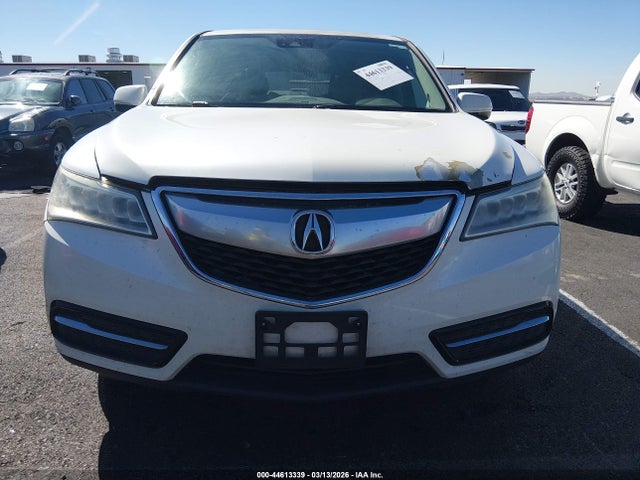 Продаж на аукціоні авто 2016 Acura Mdx Technology   Acurawatch Plus Packages/technology Package, vin: 5FRYD4H47GB014493, номер лоту: 44613339