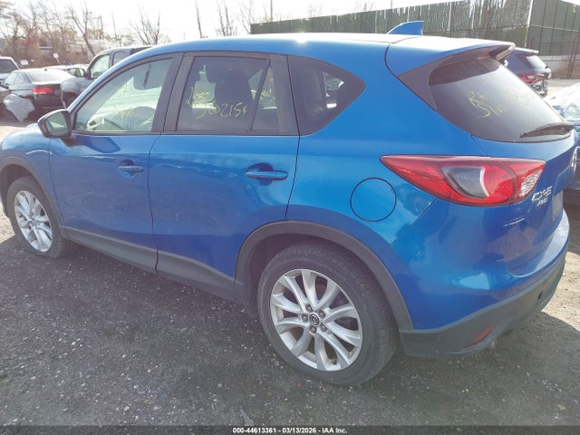 2013 Mazda Cx-5 Grand Touring მანქანა იყიდება აუქციონზე, vin: JM3KE4DE9D0136051, აუქციონის ნომერი: 44613361