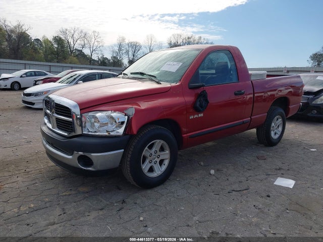 2008 Dodge Ram 1500 St/sxt მანქანა იყიდება აუქციონზე, vin: 1D7HA16K28J214563, აუქციონის ნომერი: 44613377