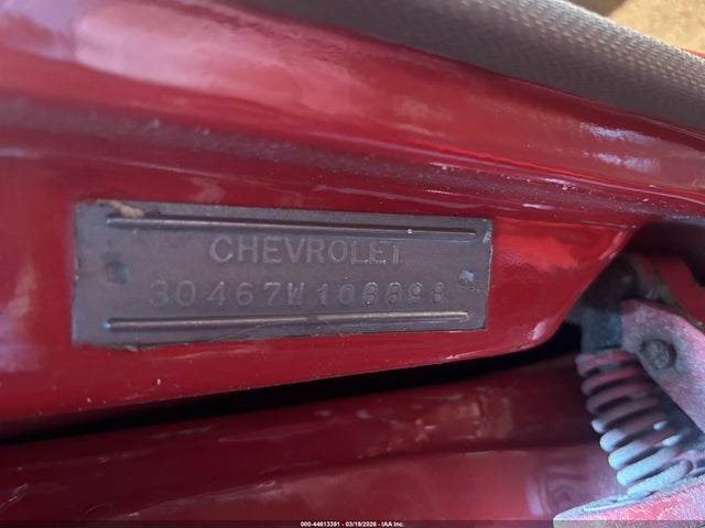 44613391 :رقم المزاد ، 30467W108898 vin ، 1963 Chevrolet Nova مزاد بيع