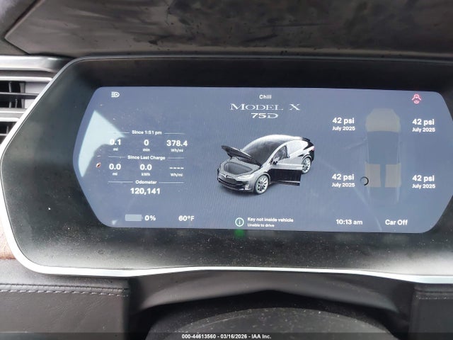 Aukcja sprzedaży 2016 Tesla Model X 60d/70d/75d/90d, vin: 5YJXCDE20GF030909, numer aukcji: 44613560