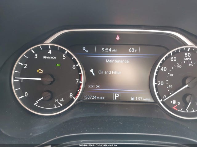 1N4AA6AV3KC381624 Nissan Maxima 3.5 Sv