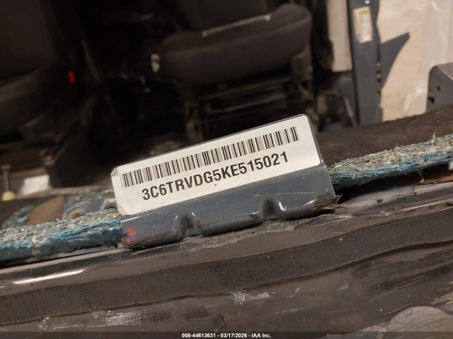 Продаж на аукціоні авто 2019 Ram Promaster 2500 High Roof 159 Wb, vin: 3C6TRVDG5KE515021, номер лоту: 44613631