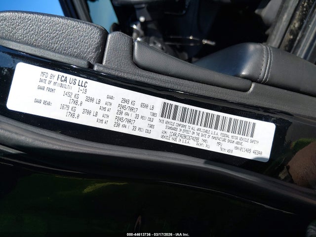 Продажа на аукционе авто 2019 Jeep Grand Cherokee Laredo 4x4, vin: 1C4RJFAG9KC674295, номер лота: 44613736