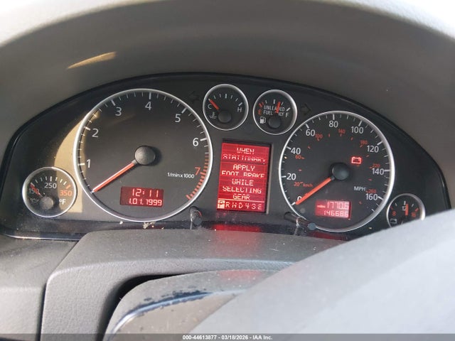 Продажа на аукционе авто 2001 Audi Allroad, vin: WAUYP64B01N083914, номер лота: 44613877