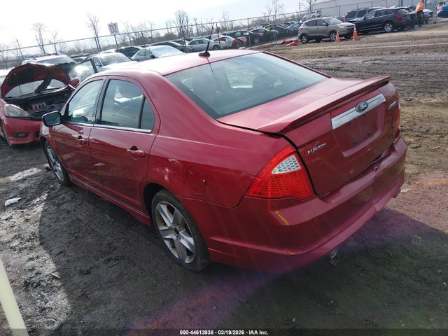 44613938 :رقم المزاد ، 3FAHP0KCXAR428008 vin ، 2010 Ford Fusion Sport مزاد بيع