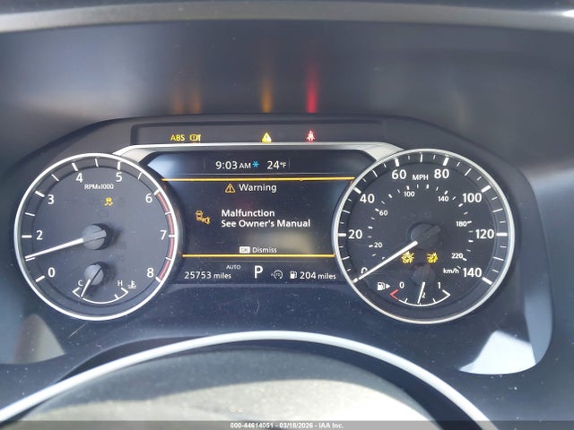 2024 Nissan Rogue Sv Intelligent Awd მანქანა იყიდება აუქციონზე, vin: JN8BT3BB1RW170477, აუქციონის ნომერი: 44614051