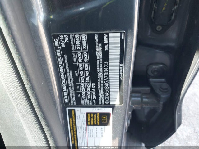 2016 MERCEDES-BENZ GLE 350 4JGDA5JB4GA788423 Photo 8