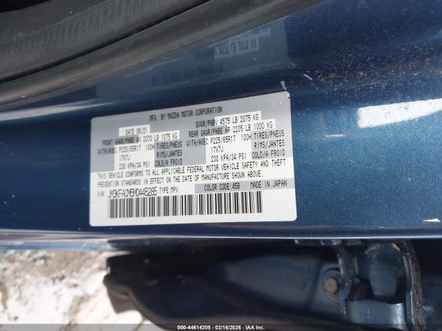 Aukcja sprzedaży 2021 Mazda Cx-5 Touring, vin: JM3KFACM6M0445285, numer aukcji: 44614208