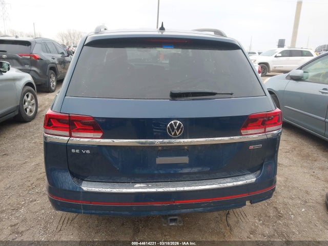 44614221 :رقم المزاد ، 1V2NR2CA1MC562343 vin ، 2021 Volkswagen Atlas 3.6l V6 Se W/technology R-line مزاد بيع