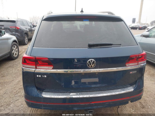 44614221 :رقم المزاد ، 1V2NR2CA1MC562343 vin ، 2021 Volkswagen Atlas 3.6l V6 Se W/technology R-line مزاد بيع