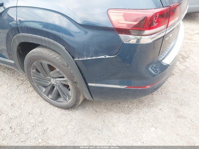 44614221 :رقم المزاد ، 1V2NR2CA1MC562343 vin ، 2021 Volkswagen Atlas 3.6l V6 Se W/technology R-line مزاد بيع