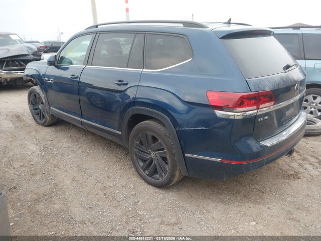 44614221 :رقم المزاد ، 1V2NR2CA1MC562343 vin ، 2021 Volkswagen Atlas 3.6l V6 Se W/technology R-line مزاد بيع