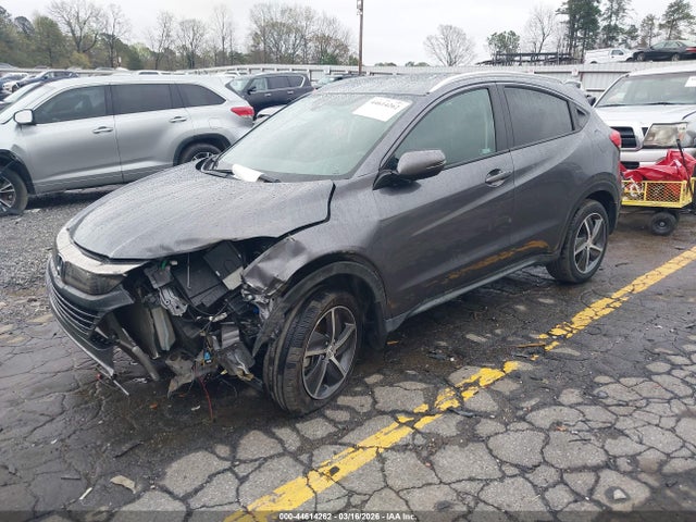 2021 Honda Hr-v Awd Ex მანქანა იყიდება აუქციონზე, vin: 3CZRU6H5XMM700930, აუქციონის ნომერი: 44614262