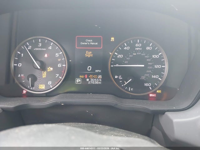 44614311 :رقم المزاد ، 4S4GUHU65S3757943 vin ، 2025 Subaru Crosstrek Wilderness مزاد بيع