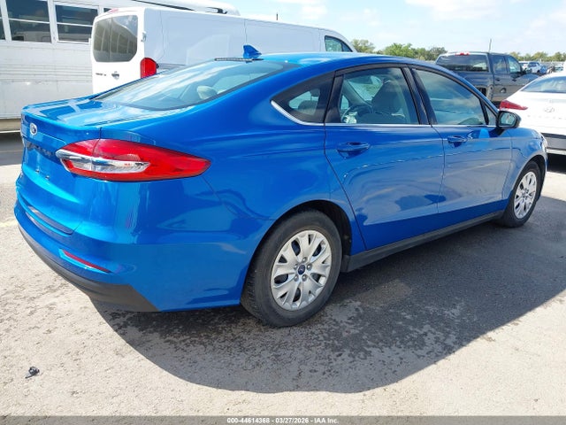 Ford FUSION S 2020 3FA6P0G79LR201589 Image 4