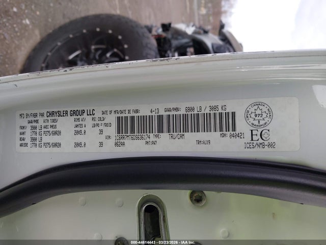 Продаж на аукціоні авто 2013 Ram 1500 Sport, vin: 1C6RR7MT6DS636174, номер лоту: 44614443