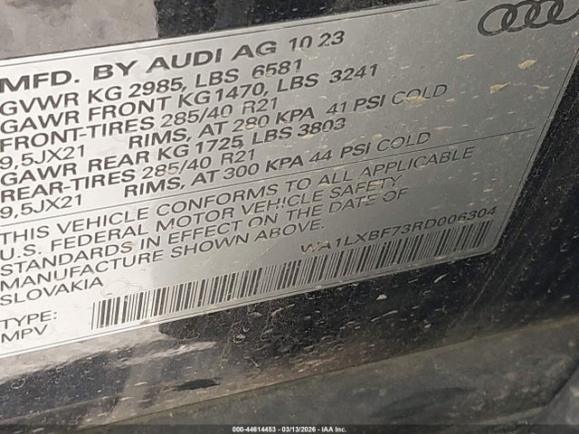 2024 AUDI Q7 WA1LXBF73RD006304 Photo 8