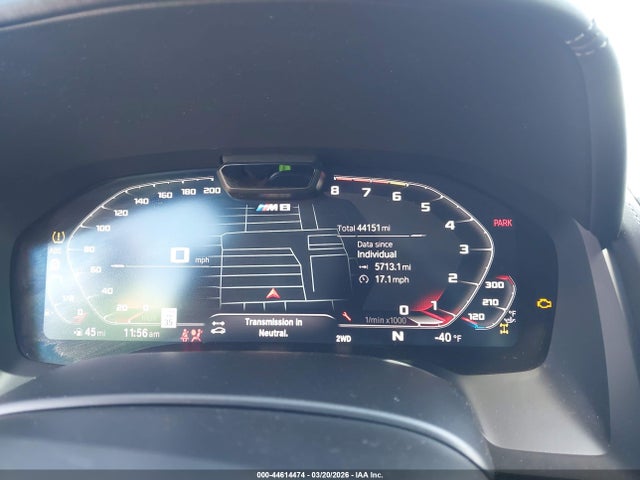 44614474 :رقم المزاد ، WBSDZ0C0XLCD92776 vin ، 2020 Bmw M8 مزاد بيع