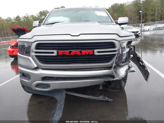 44614630 :رقم المزاد ، 1C6SRFFT5KN592382 vin ، 2019 Ram 1500 Big Horn/lone Star  4x4 5'7 Box مزاد بيع