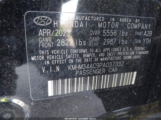 2023 HYUNDAI IONIQ 6 KMHM34AC9PA037332 Photo 8