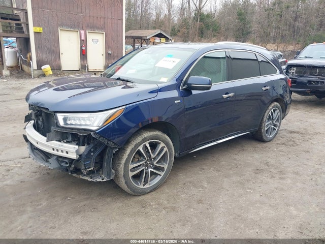 Продажа на аукционе авто 2017 Acura Mdx Sport Hybrid Advance Package, vin: 5FRYD7H73HB000927, номер лота: 44614786