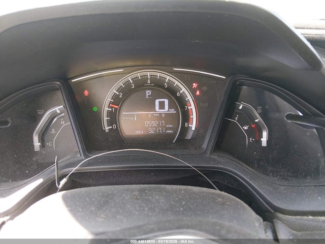 44614935 :رقم المزاد ، 2HGFC2F54HH522929 vin ، 2017 Honda Civic Lx مزاد بيع