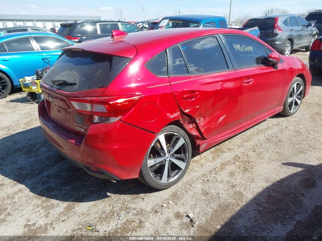2017 Subaru Impreza 2.0i Sport მანქანა იყიდება აუქციონზე, vin: 4S3GTAK6XH3705511, აუქციონის ნომერი: 44615008