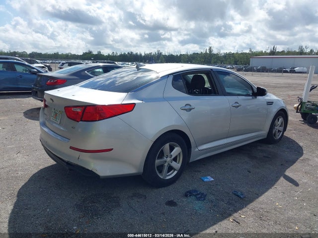 2015 Kia Optima Lx მანქანა იყიდება აუქციონზე, vin: 5XXGM4A78FG459452, აუქციონის ნომერი: 44615012