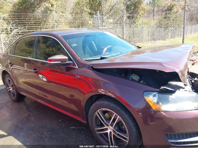 44615027 :رقم المزاد ، 1VWBP7A38DC093308 vin ، 2013 Volkswagen Passat 2.5l Se مزاد بيع