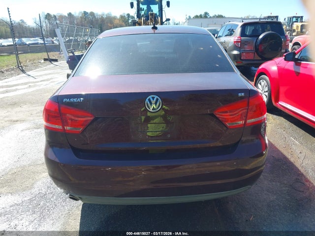 44615027 :رقم المزاد ، 1VWBP7A38DC093308 vin ، 2013 Volkswagen Passat 2.5l Se مزاد بيع