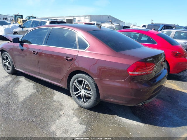 44615027 :رقم المزاد ، 1VWBP7A38DC093308 vin ، 2013 Volkswagen Passat 2.5l Se مزاد بيع