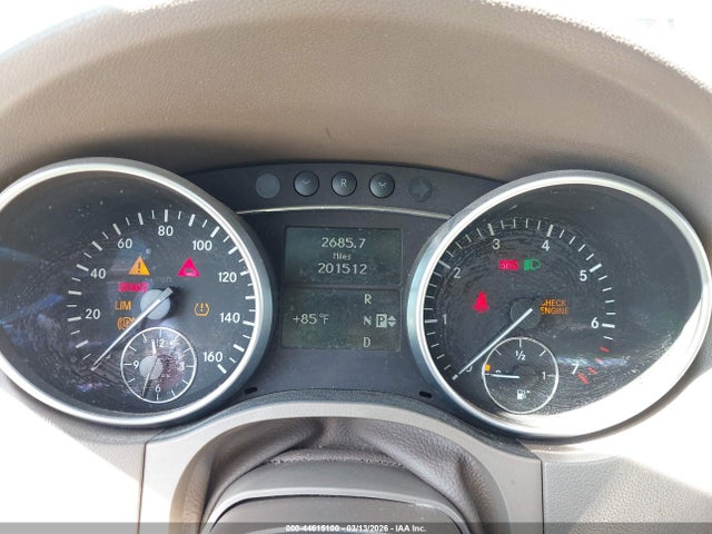 Продажа на аукционе авто 2011 Mercedes-benz Ml 350, vin: 4JGBB5GBXBA671790, номер лота: 44615100