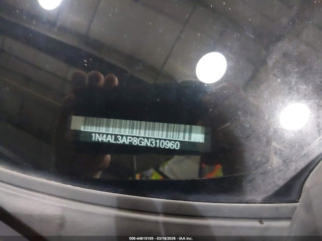 1N4AL3AP8GN310960 Nissan Altima 2.5/2.5 S/2.5 Sl/2.5 Sr/2.5 Sv