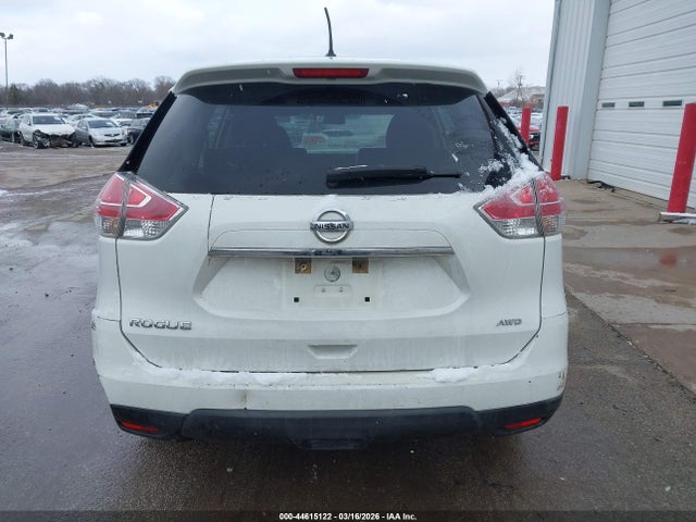 Продажа на аукционе авто 2016 Nissan Rogue S, vin: KNMAT2MV0GP617459, номер лота: 44615122