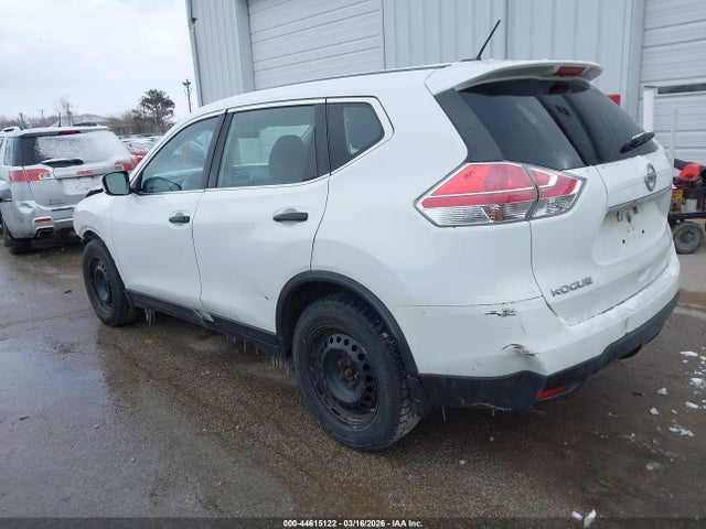 Продажа на аукционе авто 2016 Nissan Rogue S, vin: KNMAT2MV0GP617459, номер лота: 44615122